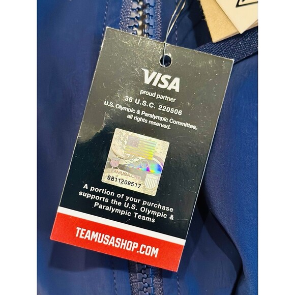 Team USA Paris Paralympic Podium Jacket Nike Dri Fit Size XS NWT $400 RETAIL!!!! - Picture 9 of 12